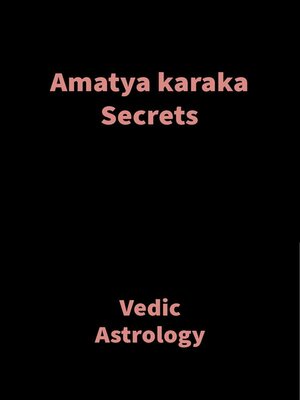 cover image of Amatya Karaka Secrets